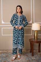 Lumi 2Pc - Embroidered Cambric Cotton Pret